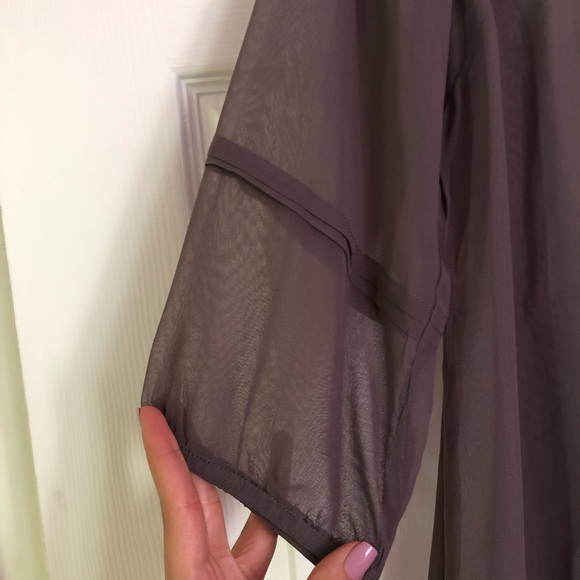 B.Young Collezione Gray Tunic Top - Picture 4 of 8